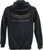 Men's Gold Wing Icon Zip Hoody - Gw Icon Zip Hoody Blk 2Xl