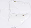 Replica Side Panels - White - Fits Many 86-90 Yamaha YZ490 YZ125 YZ250