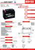 SLA Factory Activated AGM Maintenance Free Battery - Replaces YTZ14S