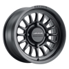 MR411 Bead Grip 14x7 / 4+3/13mm Offset / 4x136 / 106.25mm CB Matte Black Wheel