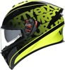 K5-S Fast 46 Street Helmet Black/Yellow Small