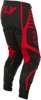 Fly Racing Lite Pants Black/Red Men's Size 30 - Lightweight motocross pants in Black/Red, Size 30