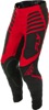 Fly Racing Lite Pants Black/Red Men's Size 32 - Lightweight MX pants in Black/Red, Men's 32