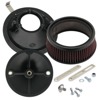 Universal Stealth Air Cleaner Kit - For 36-92 BT/57-90 Sportster Models w/ Super E/G Carbs