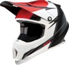 Z1R Rise Cambio Snow Helmet XS Red/White/Black - Snow helmet with polycarbonate shell