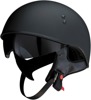 Vagrant Solid Street Half Helmet Matte Black Small