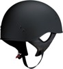 Vagrant Solid Street Half Helmet Matte Black Small