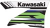 Factory Look Tank / Shroud Graphics - 2012 Style - For Kawasaki KX250F KX450F