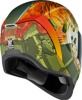 ICON Airform Grenadier Helmet XL Green - Full-face helmet with internal sun shield