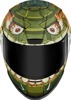 ICON Airform Grenadier Helmet XL Green - Full-face helmet with internal sun shield