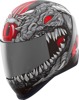 ICON Airform Kryola Kreep MIPS Helmet Silver - Small - Full-face helmet with MIPS and Dropshield