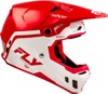 Fly Racing Formula CC Objective Helmet Red/White XS - ECE/DOT approved lightweight helmet