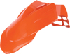 Orange Supermotard Front Fender - Universal For Most MX/SM Motorcycles