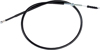 Black Vinyl Clutch Cable - For 00-18 Kawasaki KX65