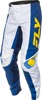 Fly Racing F-16 Pants White/Dark Blue/Yellow Men's 44 - Men's riding pants size 44