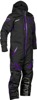 Fly Racing Cobalt Shell SB Monosuit Black/Purple XL - Weatherproof snow monosuit in XL Black/Purple