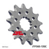 Front Steel Countershaft Sprocket Self Cleaning - 13 Tooth 520