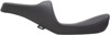 Predator Smooth Vinyl 2-Up Seat Black Foam - For 96-03 Harley Dyna