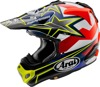 Arai VX-Pro4 Stars & Stripes Helmet Yellow Medium - Off-road helmet with Stars & Stripes graphic