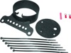 Black Single Gauge Mount Kit For 95-11 Sportster