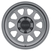 MR316 17x8.5 0mm Offset 6x135 87mm CB Gloss Titanium Wheel