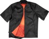 ICON Short Track Jacket Black Men's Medium - Short-sleeve textile jacket