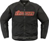 ICON Overlord3 Mesh Jacket Men's S Black/Dark Gray - Mesh riding jacket for hot weather