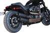 Grand National Black Slip On Exhaust - For 18-20 Harley FXFB