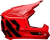 Thor Fleet Forge Helmet Gloss Red Large - Off-road MX helmet with ERT technology