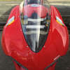 15-19 Ducati 1299 Panigale Mirror Block Off Turn Signals Brushed Aluminum