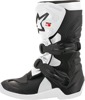 Tech 3S Youth MX Boots Black/White Size Y12