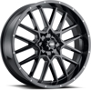 Hurricane Alloy Aluminum Wheels - Hurricane 18X6.5 4/137 4+2.5