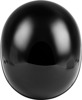 GMAX HH-45 Half Helmet Naked Black Large - DOT Approved Half Helmet For Street Use