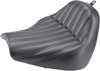 Renegade Knuckle Solo Seat Black Gel - For 18-20 Harley FXBR/S