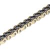 520 HDS Drive Chain Gold & Black 118 Links w/ Clip Master Link