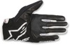 Women's SMX-2 V2 Air Carbon Motorcycle Gloves Black/White Medium