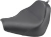 Renegade Smooth Solo Seat Black Gel Low - For 18-20 Harley FXBR/S