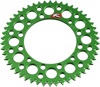 420 50T Rear Sprocket Green - For 00-20 Kawasaki KX65