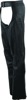 Plains Leather Chaps Black Womens - Small