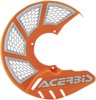 X-Brake Vented Brake Rotor Disc Cover - Orange & White - For Use w/ X-Brake Mounting Kits