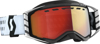 Prospect Snowcross Goggle Blk/Wht Enhancer Red Chrome Lens