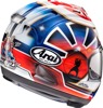 Arai Corsair-X Dani Samurai-2 Helmet XL Blue - Full-face helmet with Dani Samurai-2 graphic