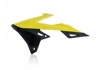 Yellow & Black Radiator Shrouds - For 18-22 RMZ450 & 19-22 RMZ250