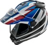 Arai XD-5 Africa Twin Helmet XL Blue/White/Red - Dual sport helmet with peak and visor