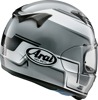 Arai Regent-X Bend Helmet Silver 2XL - Full face helmet with Bend graphic