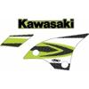 Factory Look Tank / Shroud Graphics - 2008 Style - For 06-08 Kawasaki KX250F