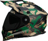 Range Dual Sport Helmet Small - Woodland Camo