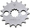 Front Steel Countershaft Sprocket - 17 Tooth 530