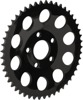 Carbon Steel 49T Drive Sprocket Gloss Black Offset 0.46"