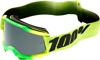 Accuri 2 Green / Yellow / Travis Goggles - Silver Mirrored Lens